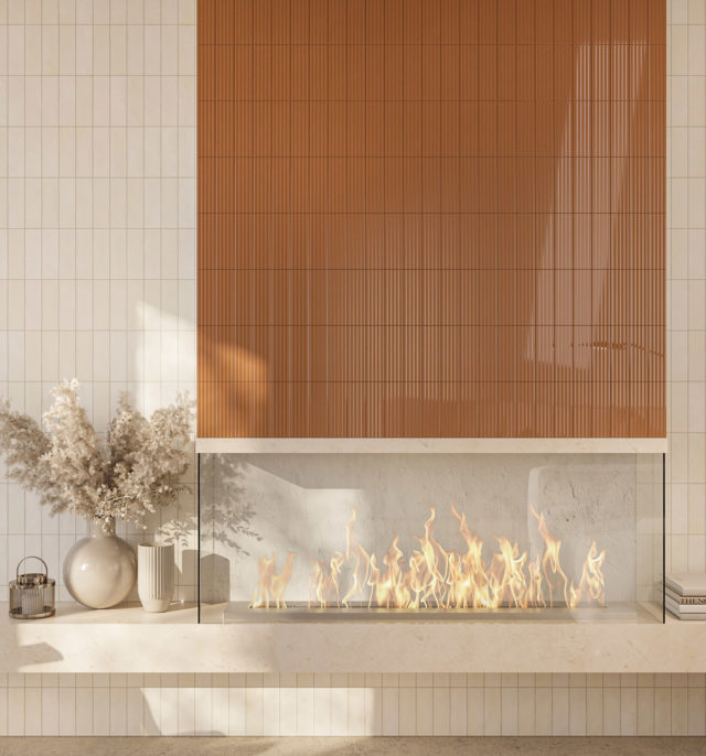 Pico Off White Matt terracotta