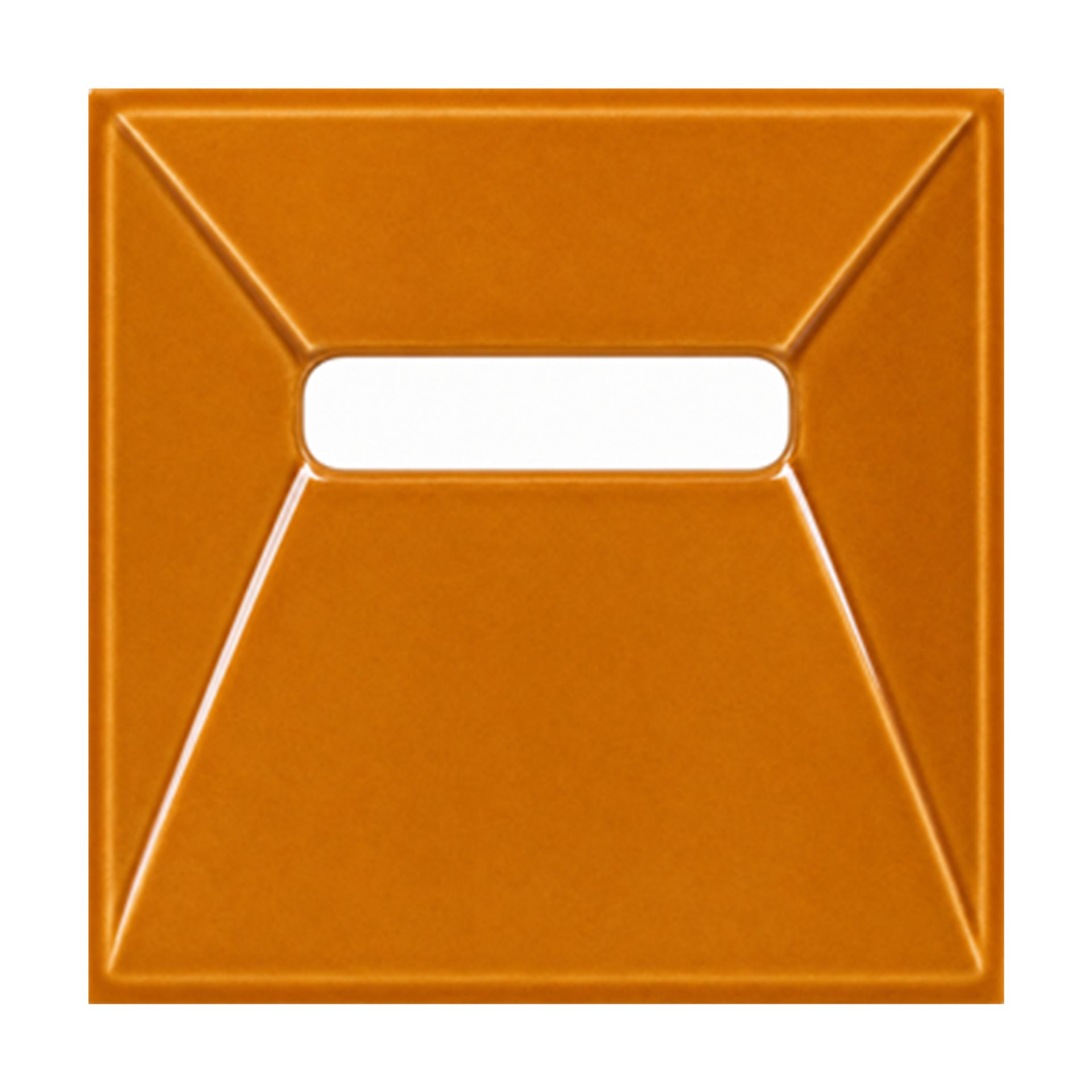 Burnt Orange Glaze Cassetta