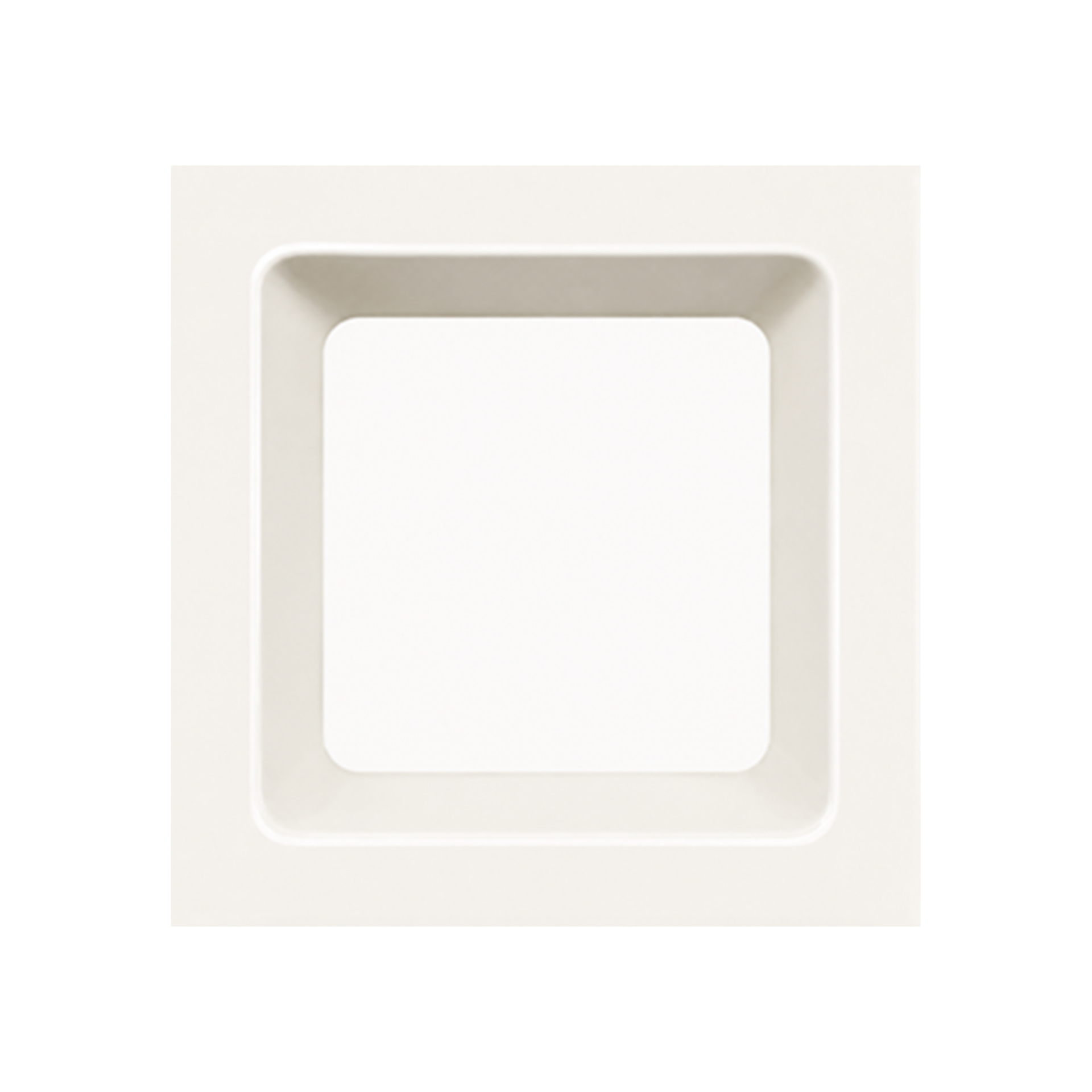 White Glaze Frame