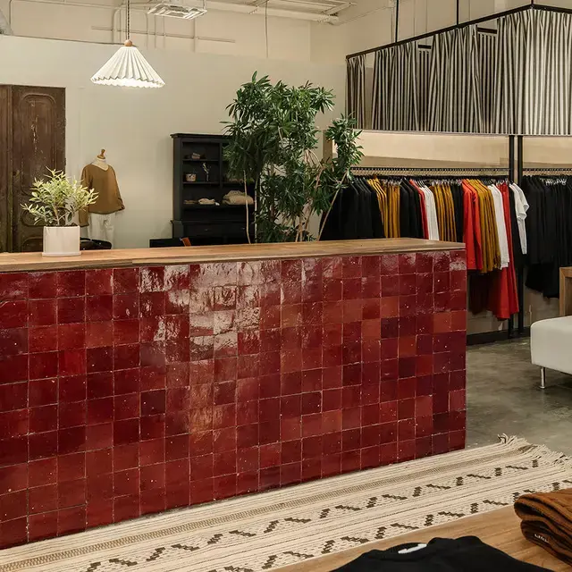 Zellige scarlet ref 01