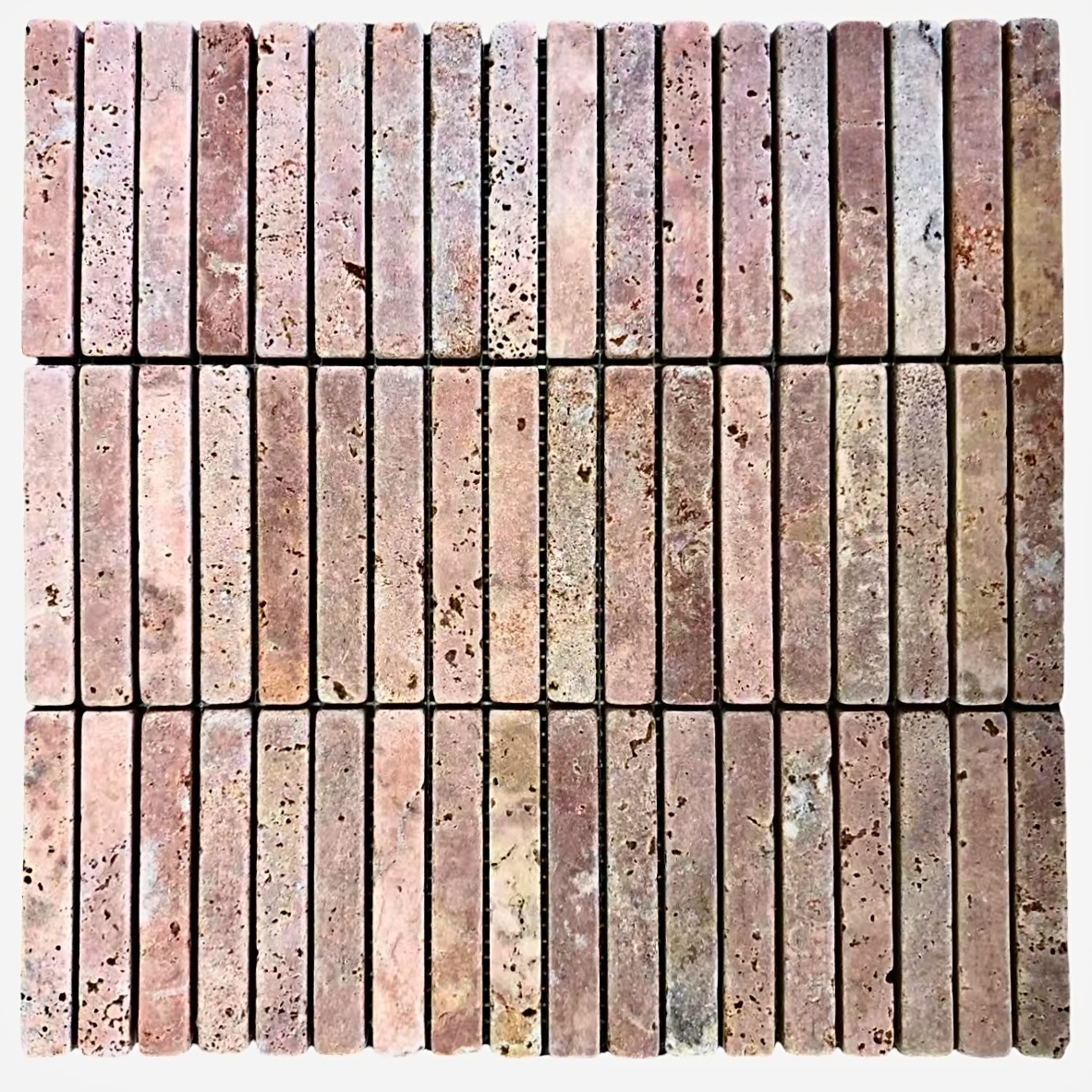 Red Trav Tumbled & Unfilled