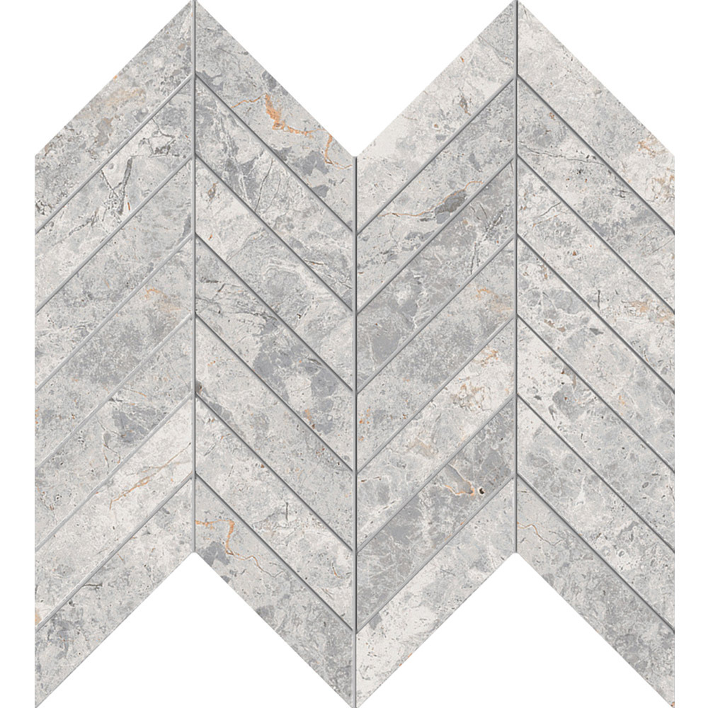 Artic grey chevron