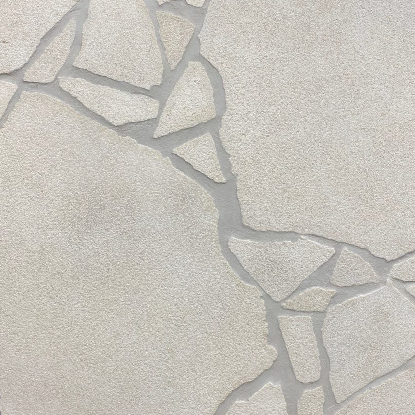 Crazy Pave Bush Hammered Tumbled