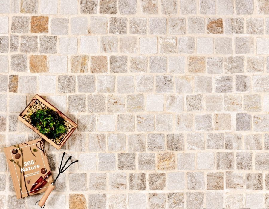 Sakura Quartz Cobblestone