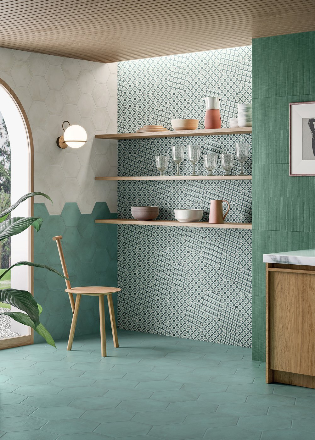 Artistic bianco aqua ref 01