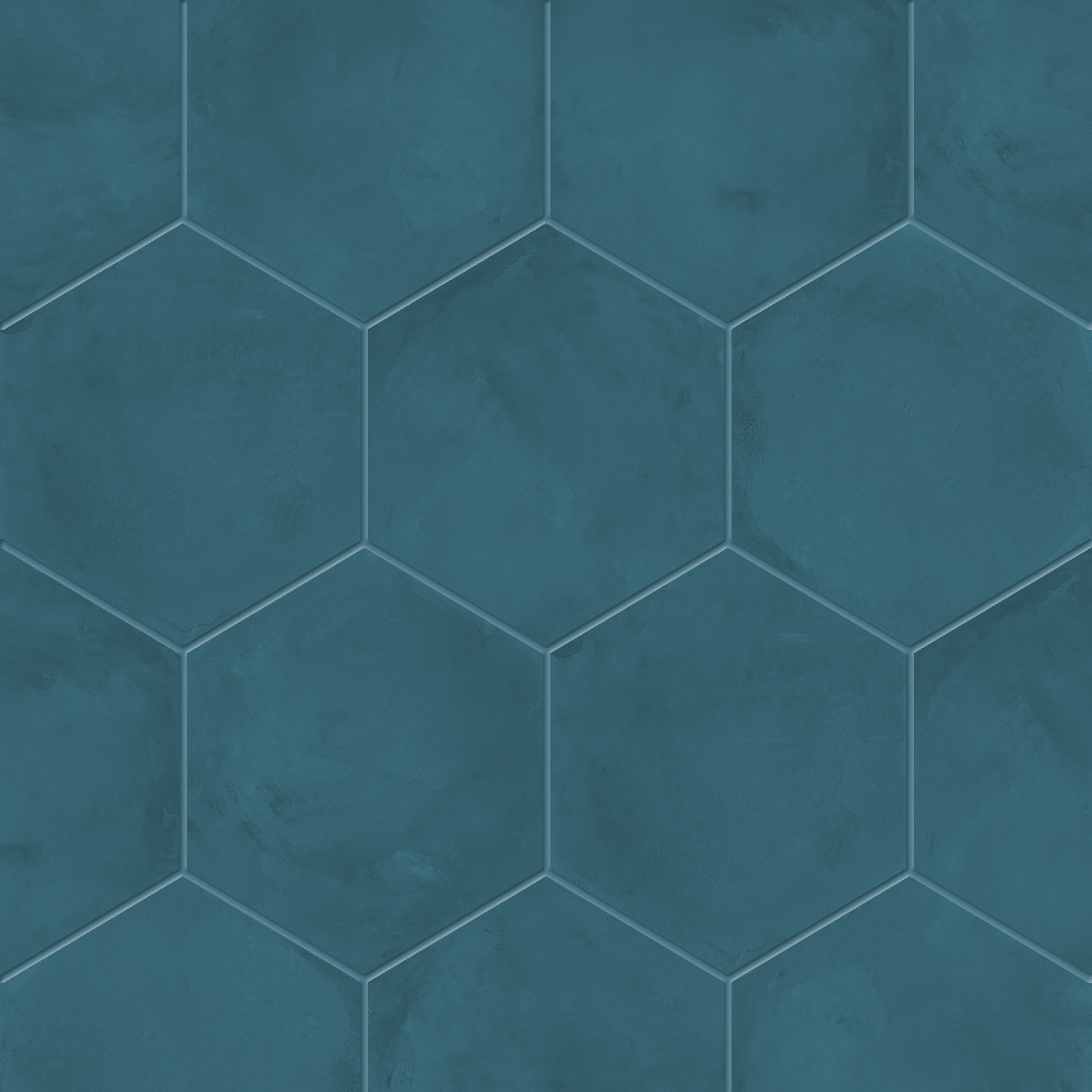 Denim Hexagon