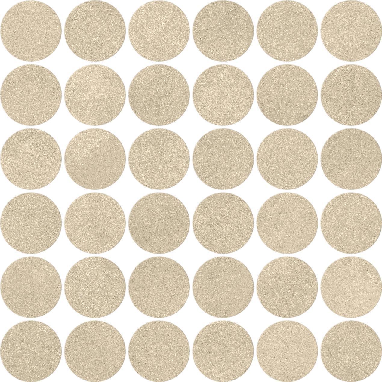 Tan Circle Mosaic