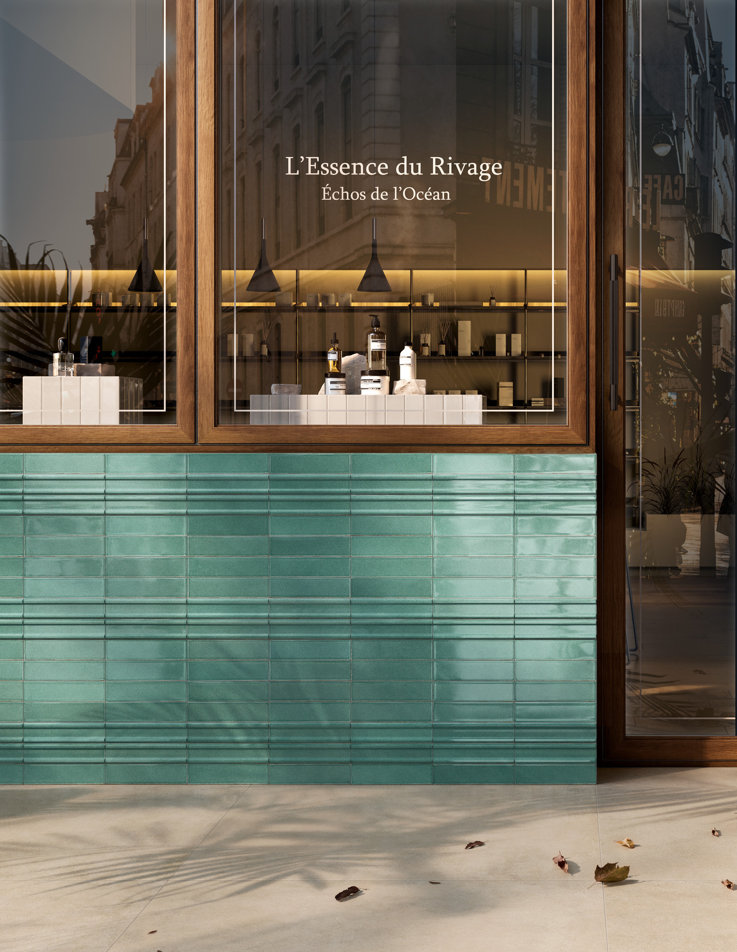 Cucina Lifestyle Bianco Turquoise Classic and Column
