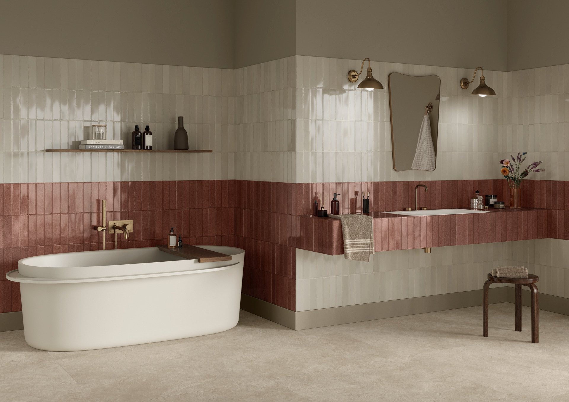 Cucina Lifestyle Rosso Bianco