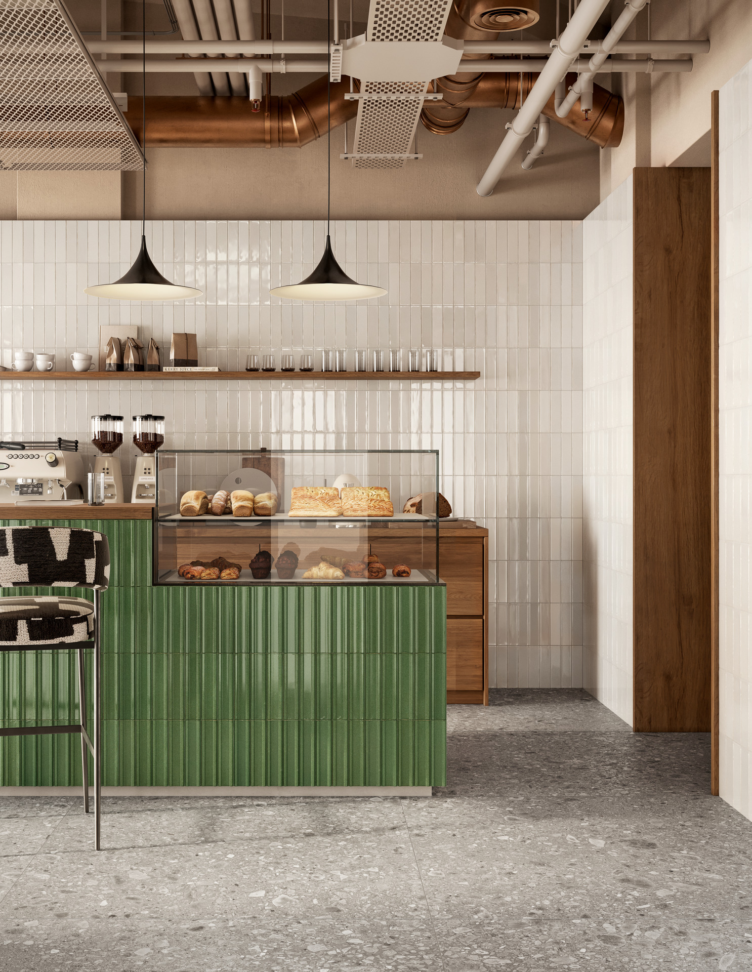 Cucina Lifestyle Verde Column Biancol