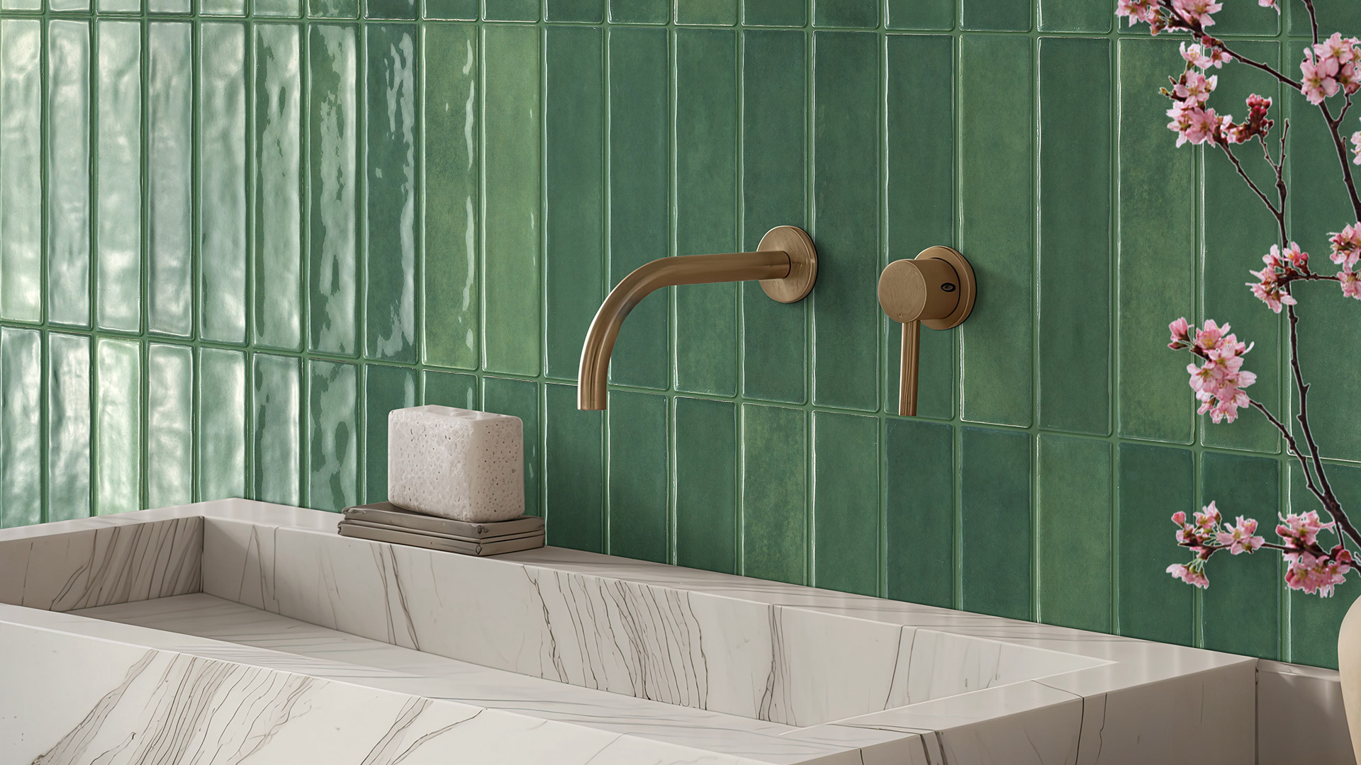 Ibiza green subway gloss ref