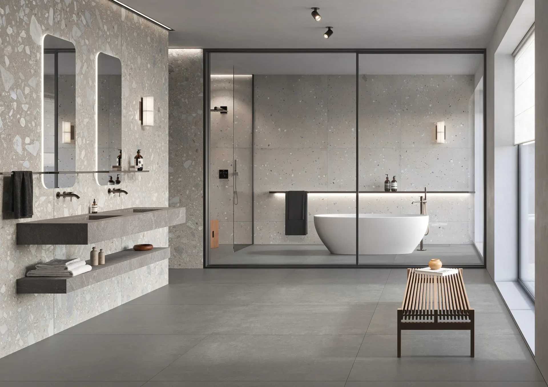 Morphic grigio rock pebble lifestyle 2