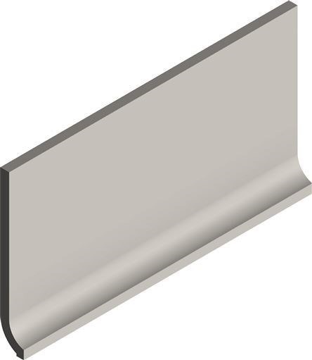 Plain Grey Coved Skirting