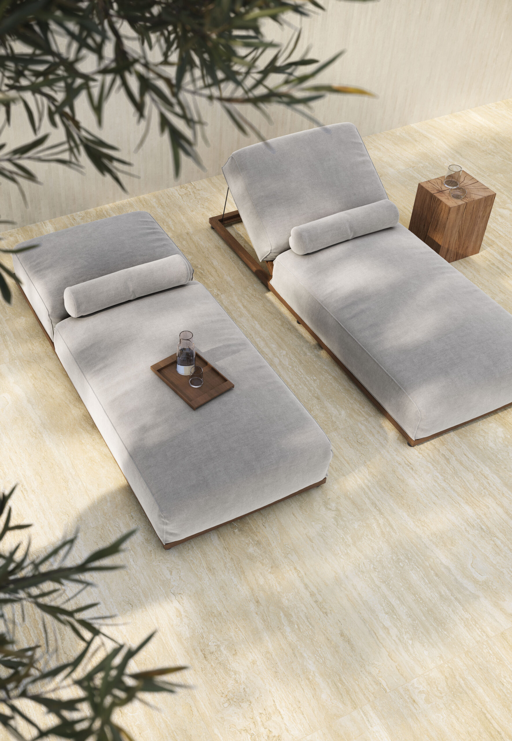 ROMANO lifestyle Beige Vein Cut 1