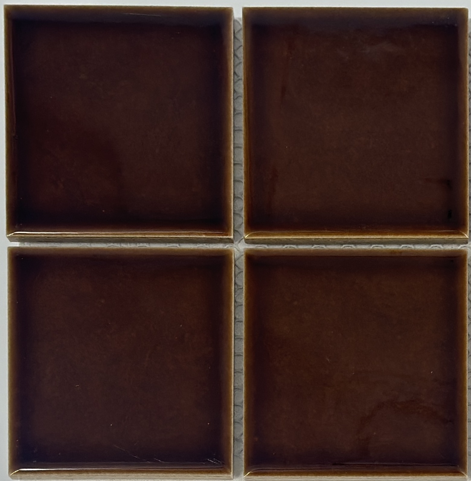 Burnt Caramel Square Mosaic