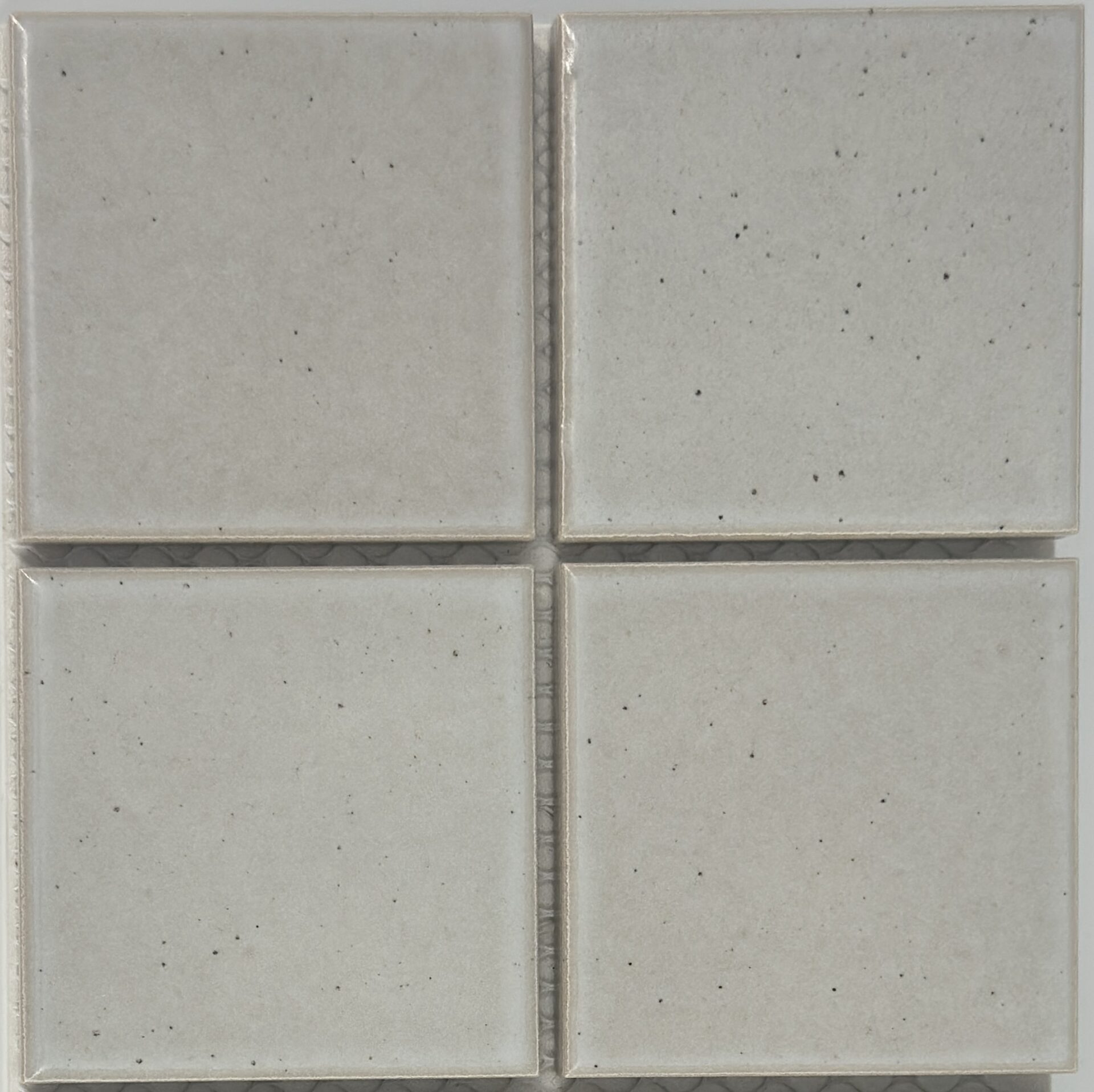 White Speckle Square Mosaic