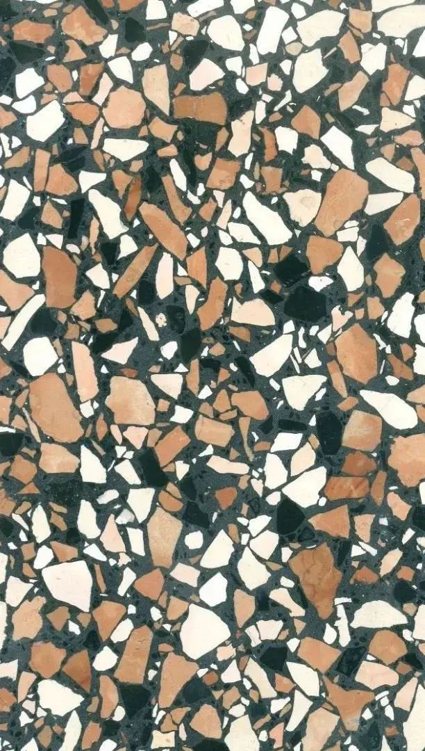 Chiazza Nero Terracotta